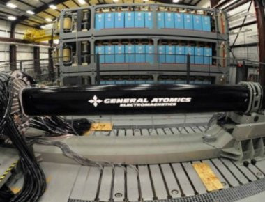 Hλεκτρομαγνητικό πυροβόλο του αμερικανικού Ναυτικού (βίντεο)